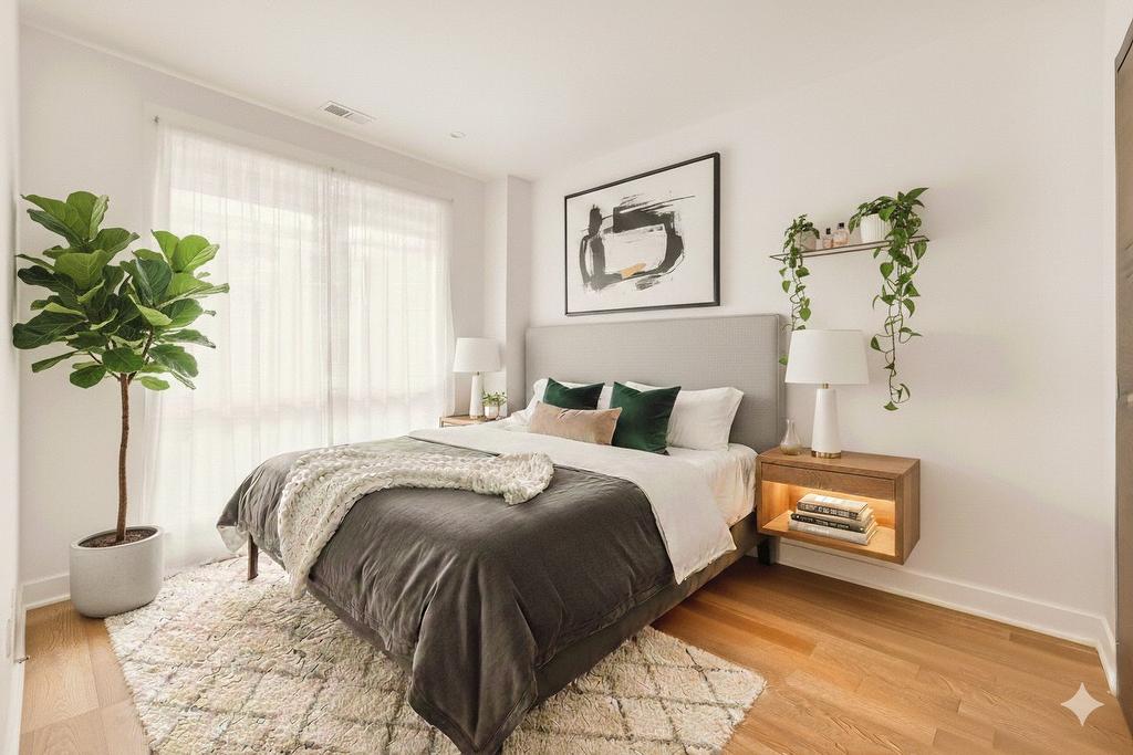 Chambre à coucher principale - 827A-1400 Rue Ottawa, Montréal (Le Sud-Ouest), QC - Indoor Photo Showing Bedroom