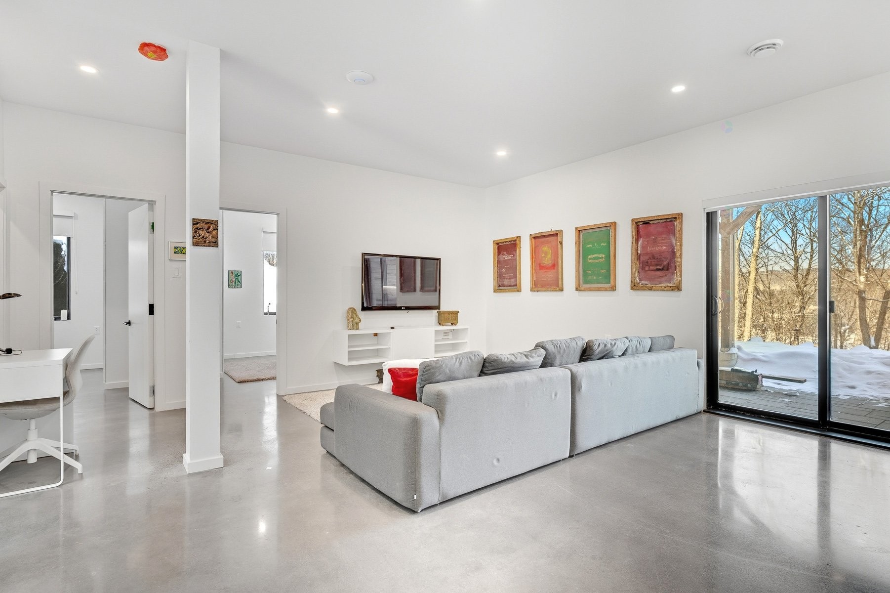 Salon - 787 Ch. Du Lac-Des-Becs-Scie E., Saint-Sauveur, QC - Indoor