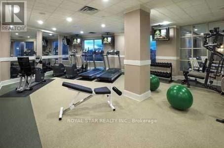 2616 - 700 Humberwood Boulevard, Toronto, ON - Indoor Photo Showing Gym Room