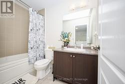 The 4-pc bathroom. -