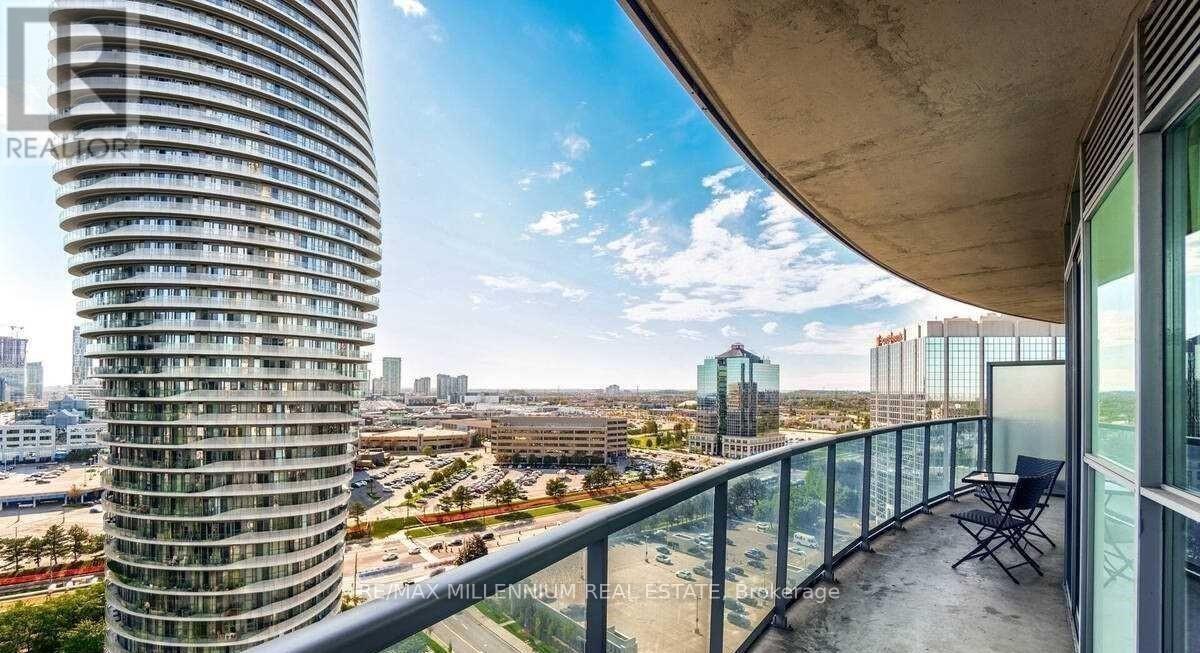1707 - 80 Absolute Avenue, Mississauga, ON - Outdoor With Balcony