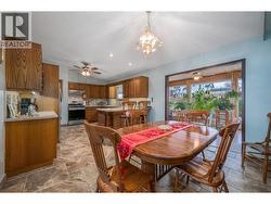 Good sized dining room with access to the sunroom! -