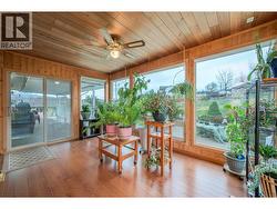 Sunroom located off the dining room with access to the covered deck! -