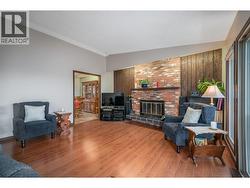 You'll love the cozy wood burning fireplace!! -