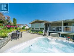 You'll truly appreciate the peaceful, pristine outdoor entertainment area -