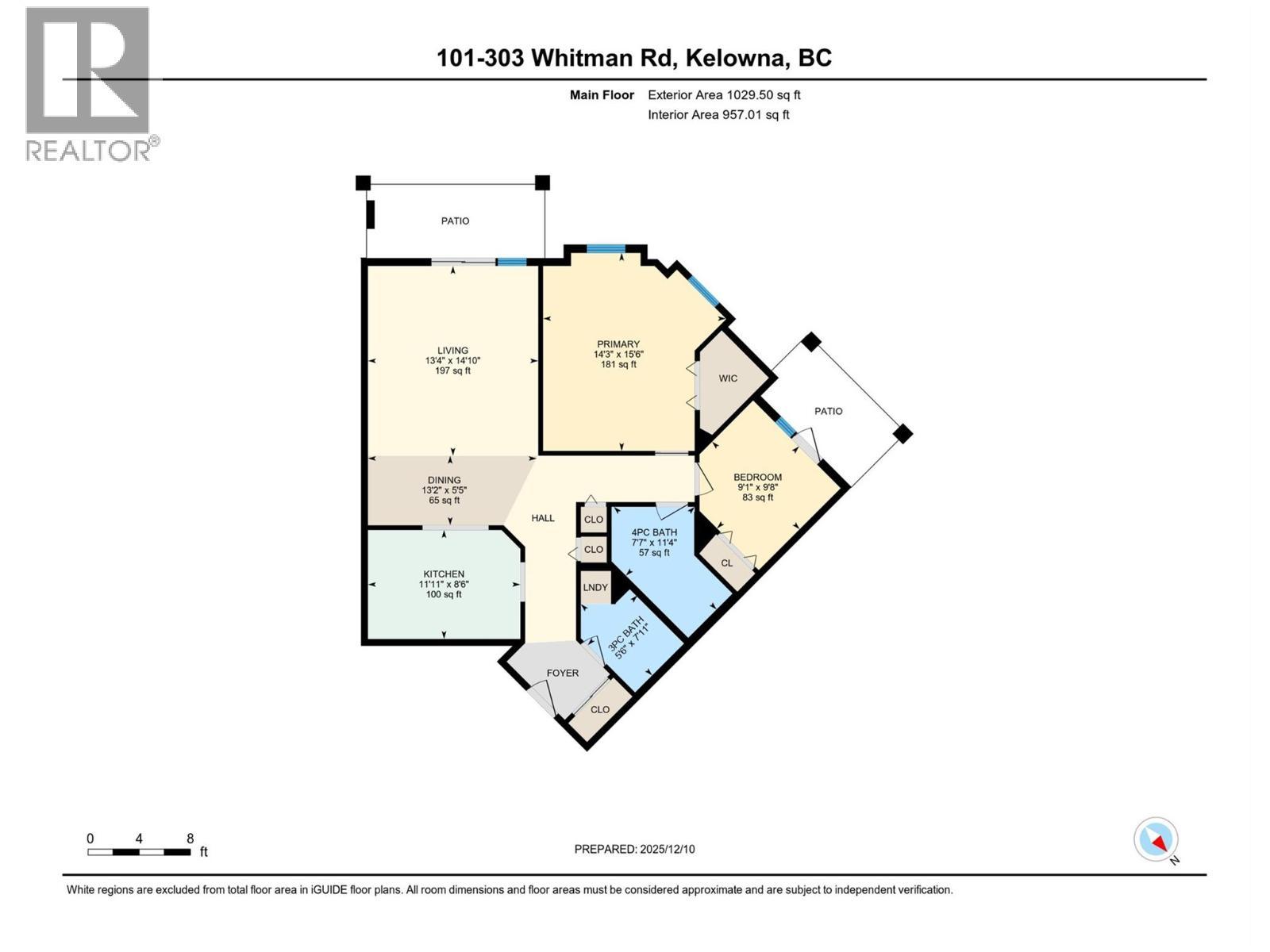 Floorplan - 303 Whitman Road Unit# 106, Kelowna, BC - Other