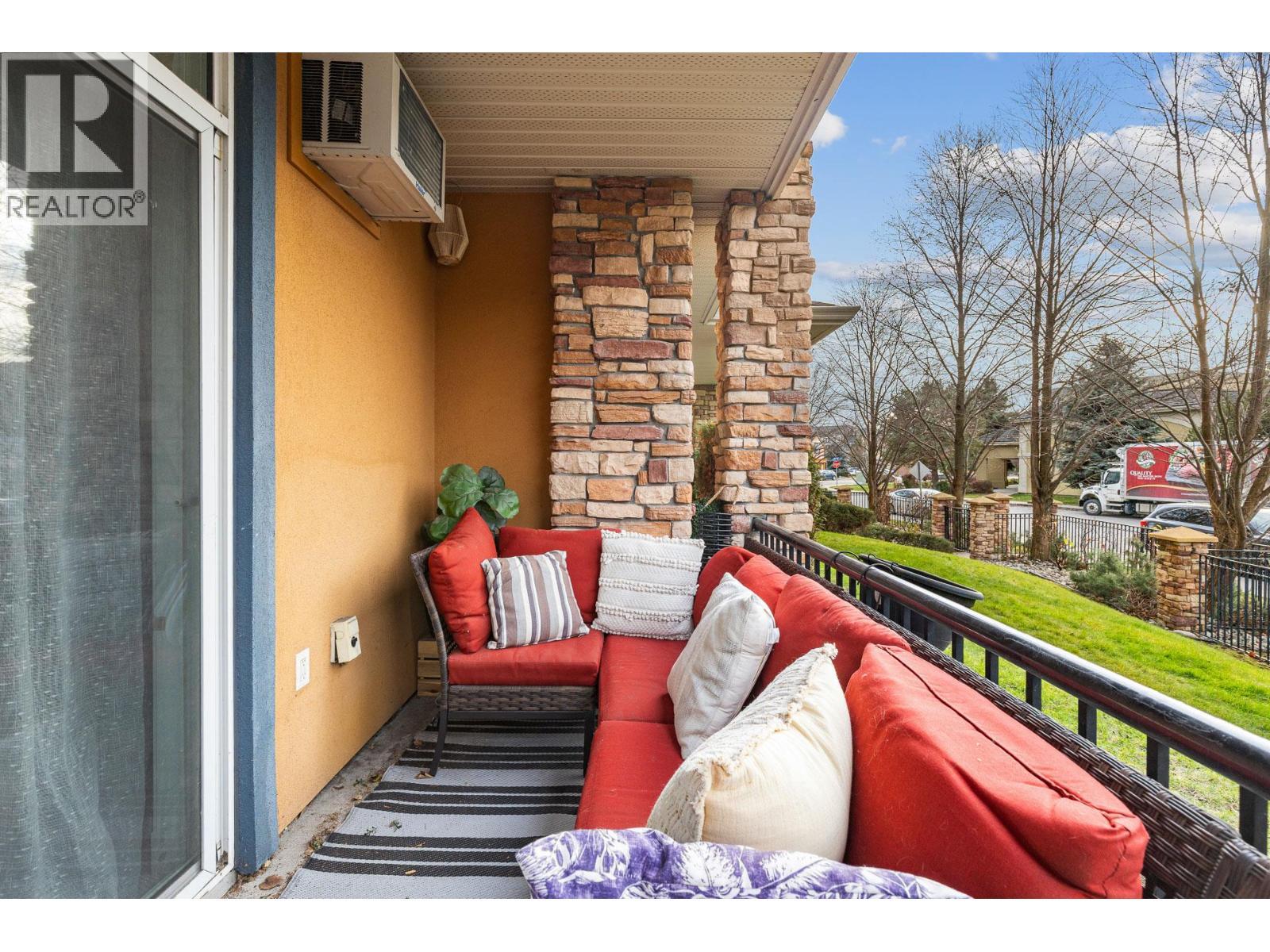 Patio 1 - 303 Whitman Road Unit# 106, Kelowna, BC - Outdoor With Exterior