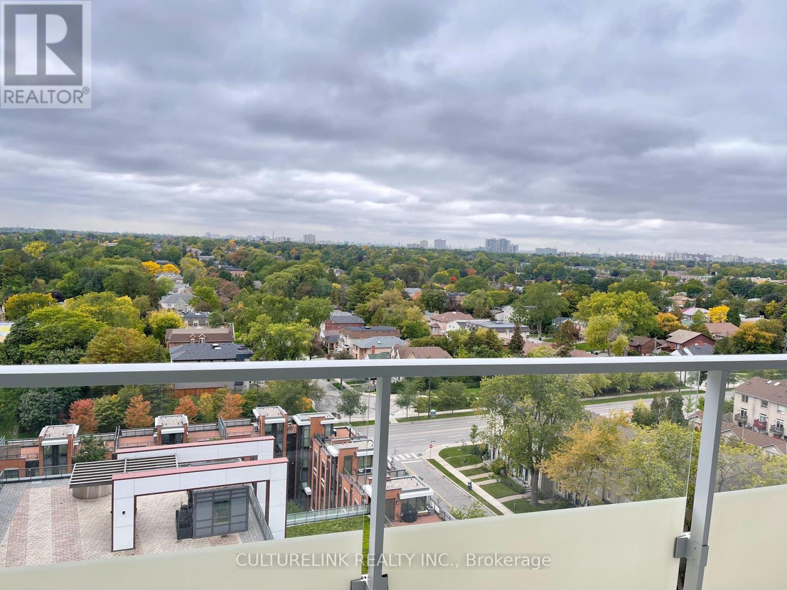 1510 - 75 Canterbury Place, Toronto, ON - Outdoor With Balcony With View