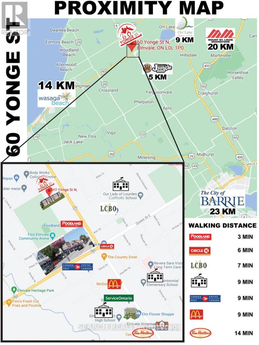 60 Yonge Street N, Springwater, ON