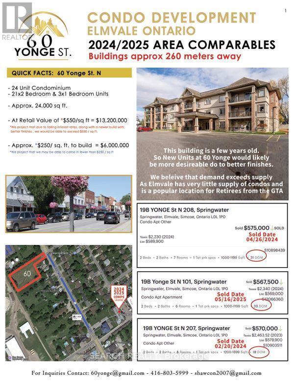 60 Yonge Street N, Springwater, ON