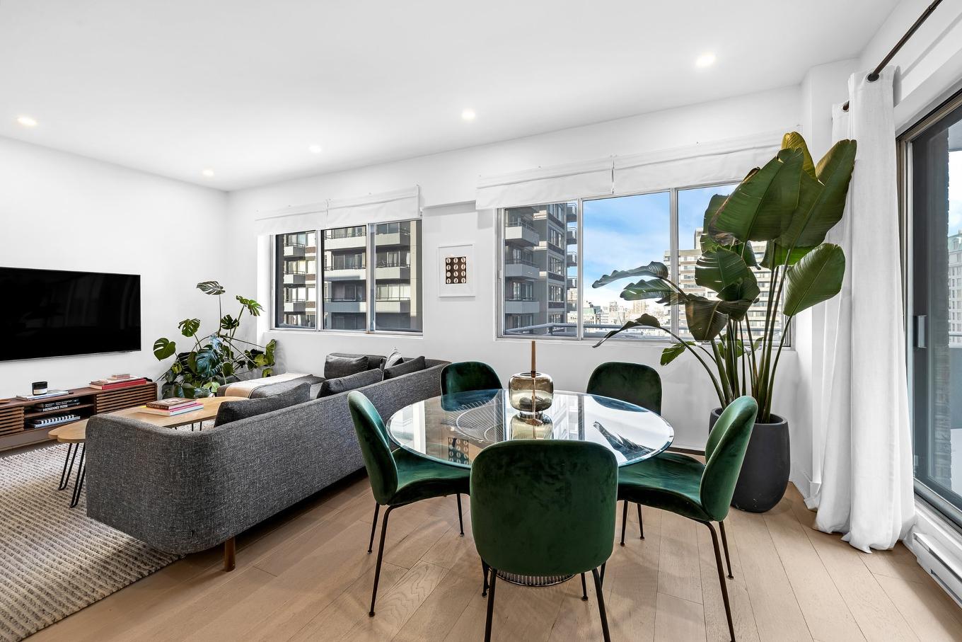 Dining room - Ph806-3455 Rue Drummond, Montréal (Ville-Marie), QC - Indoor