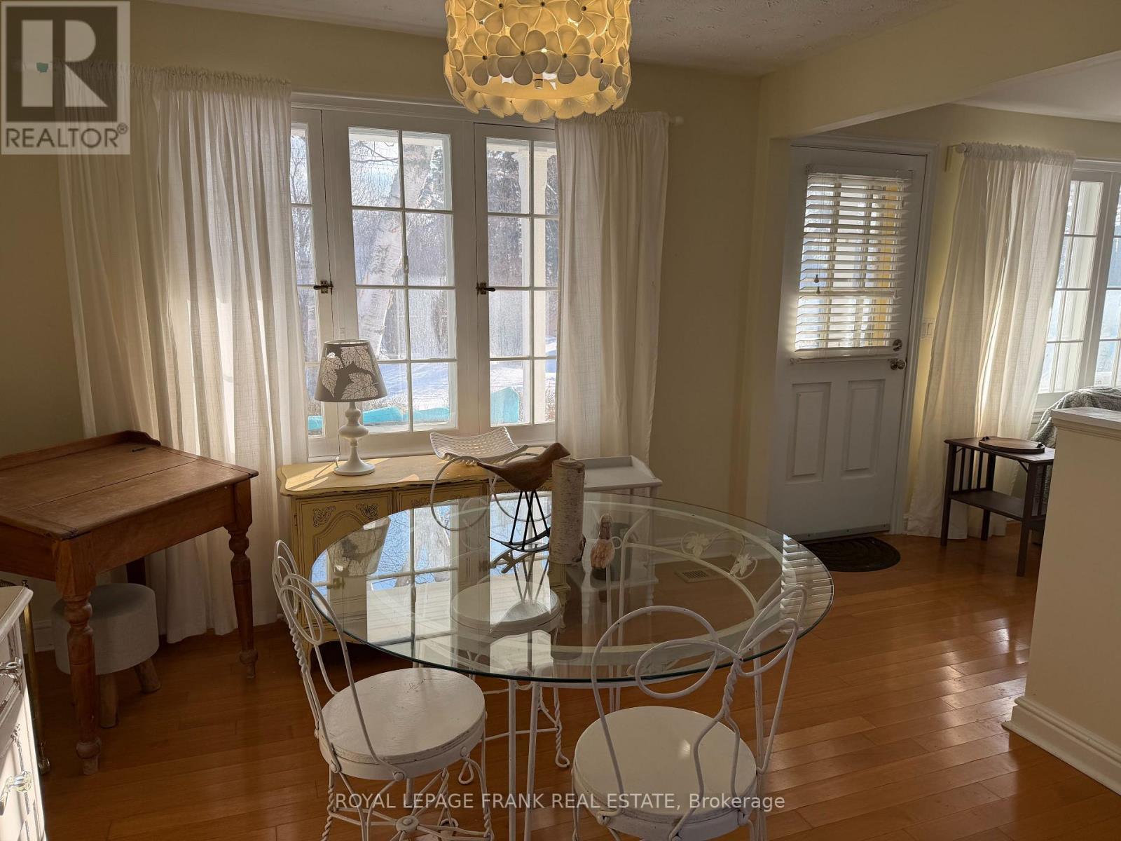 Dining Room and front door - 246 Lake Street, Cobourg, ON - Indoor Photo Showing Dining Room