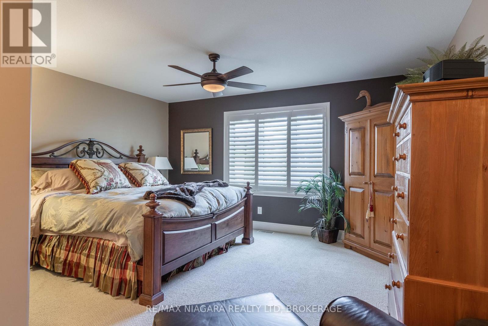 Main Level - Primary Bedroom - 19 - 310 Ridge Road S, Fort Erie (Ridgeway), ON - Indoor Photo Showing Bedroom