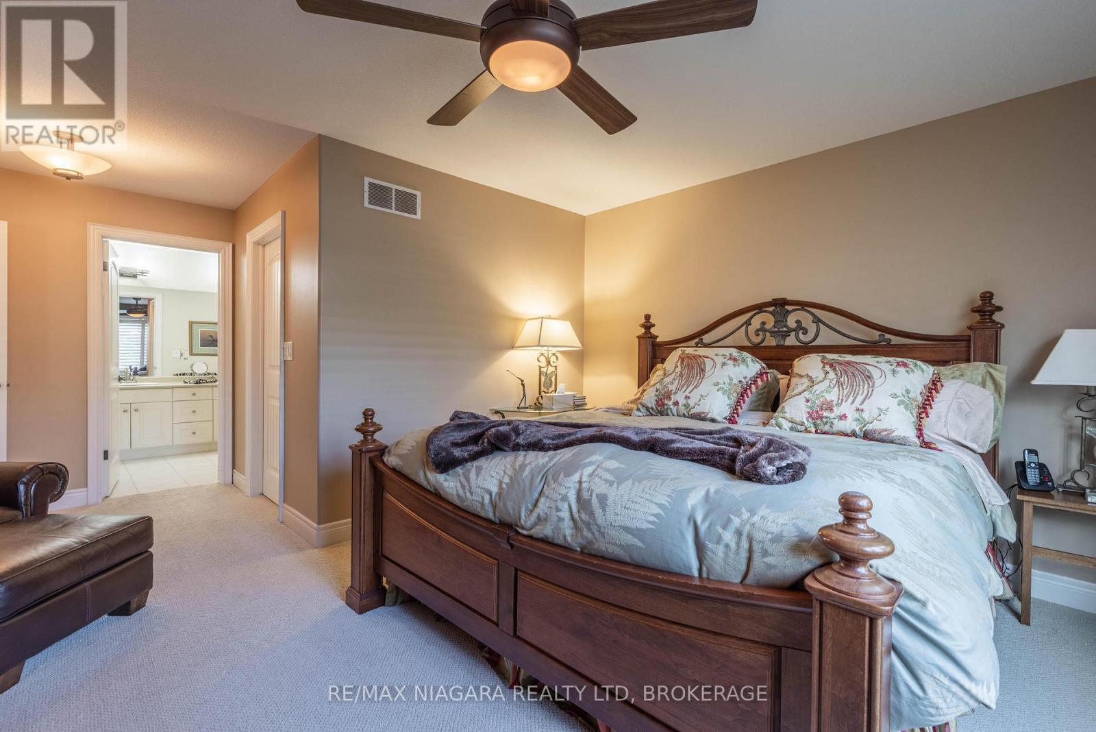 Main Level - Primary Bedroom - 19 - 310 Ridge Road S, Fort Erie (Ridgeway), ON - Indoor Photo Showing Bedroom