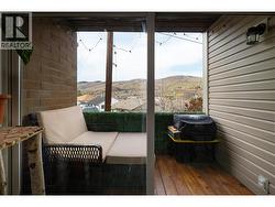 Private covered deck space -