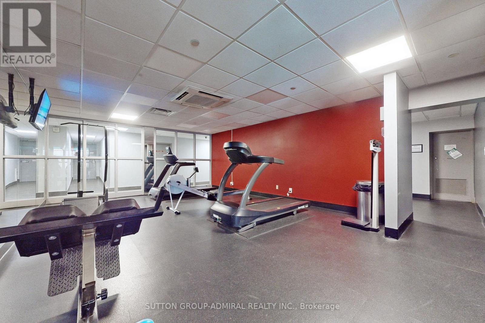 1509 - 40 Homewood Avenue, Toronto, ON - Indoor Photo Showing Gym Room