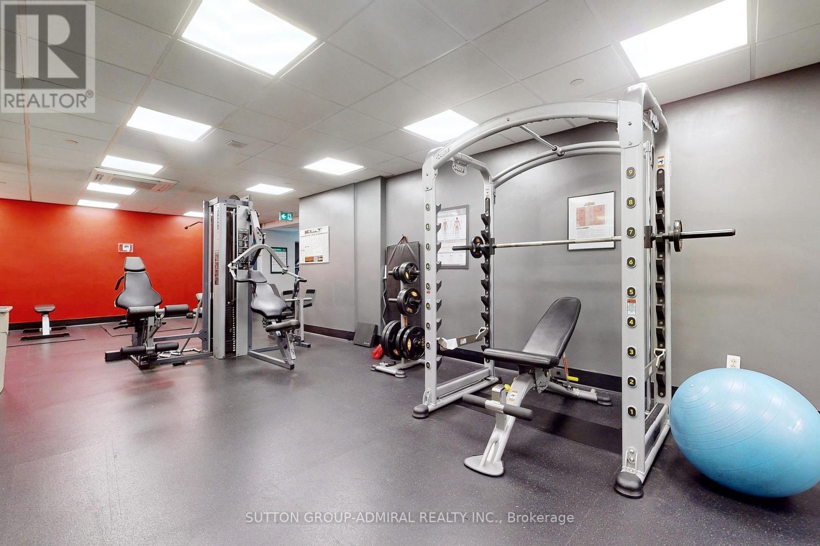 1509 - 40 Homewood Avenue, Toronto, ON - Indoor Photo Showing Gym Room