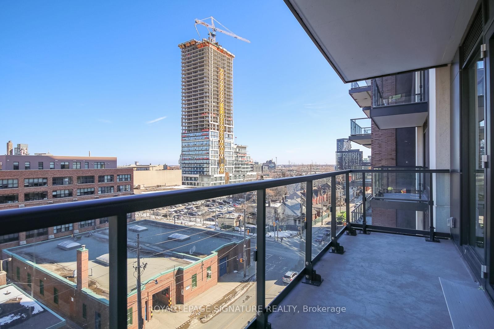 609-130 River Street, Toronto, ON - Outdoor With Balcony