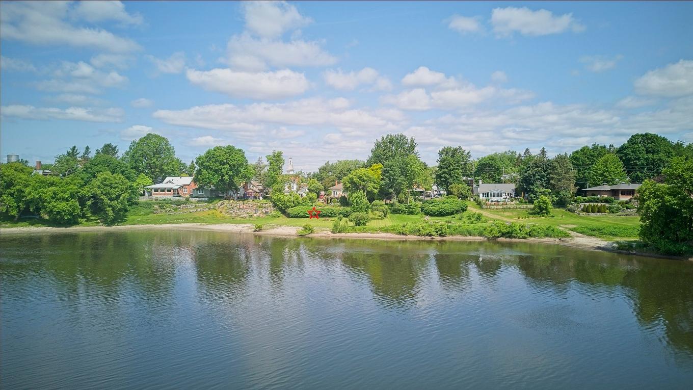 Aerial photo - 60 Rue Lambton, Ormstown, QC - Outdoor With Body Of Water With View