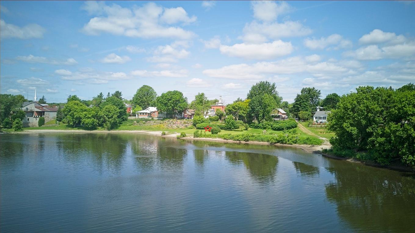 Aerial photo - 60 Rue Lambton, Ormstown, QC - Outdoor With Body Of Water With View
