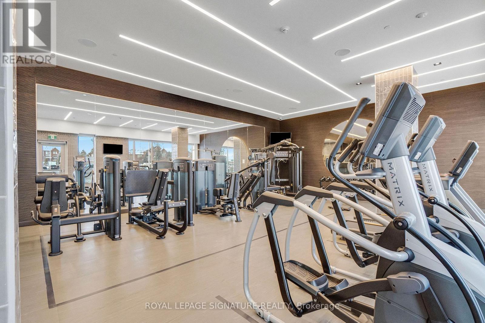 Ph111 - 412 Silver Maple Road, Oakville, ON - Indoor Photo Showing Gym Room
