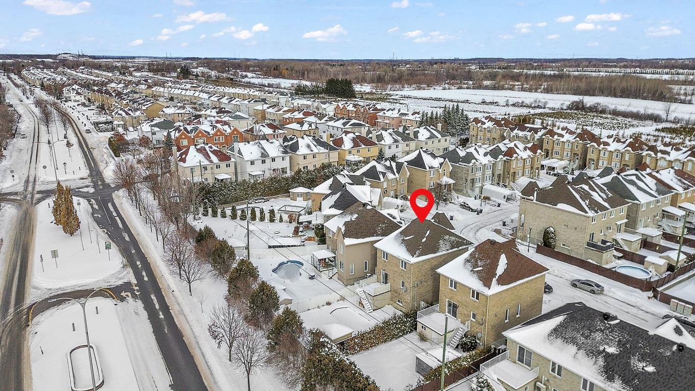 Aerial photo - 3985 Rue Merckell, Laval (Duvernay), QC - Outdoor With View