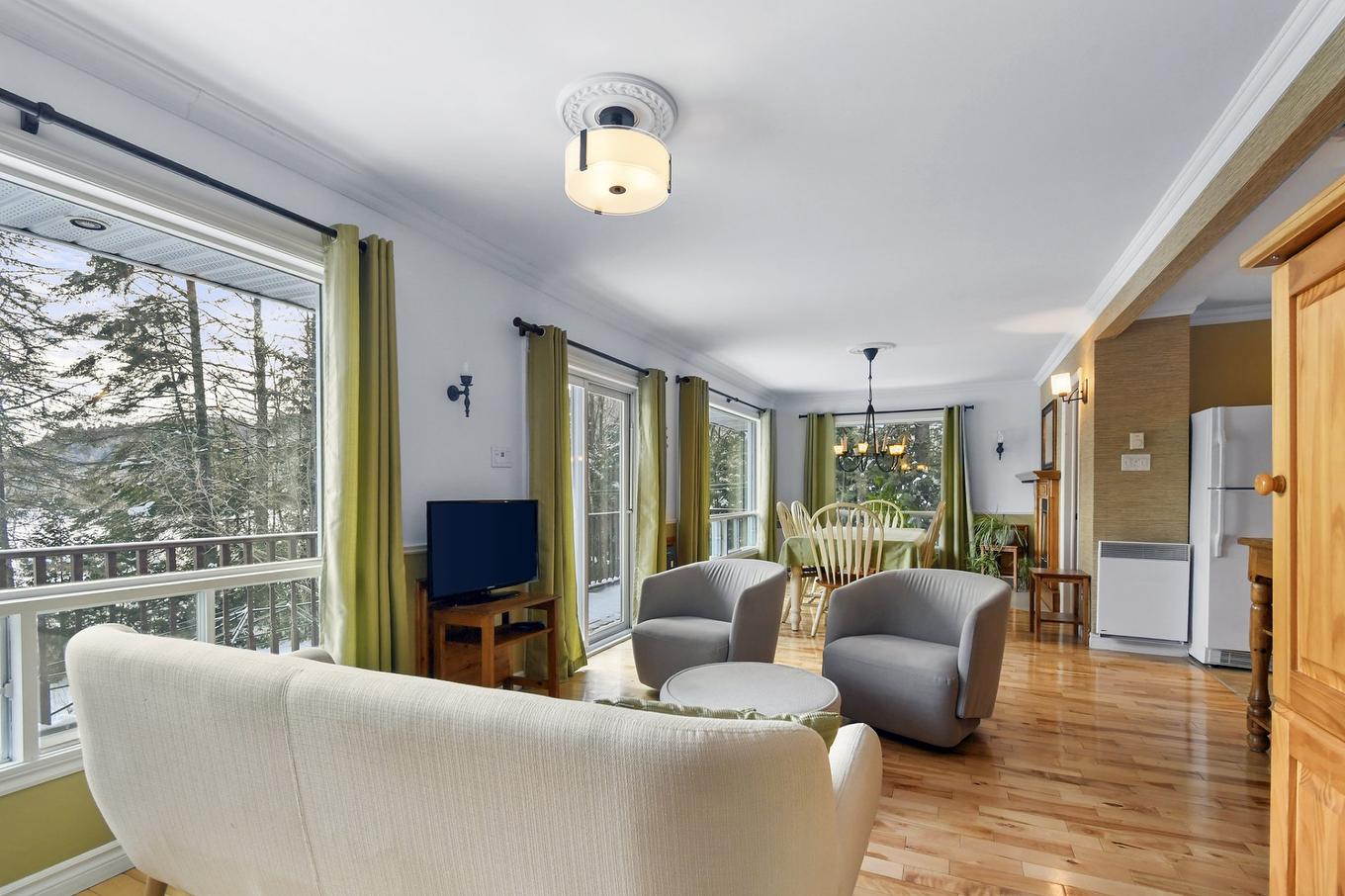 Salon - 901 Rue Des Pâquerettes, Chertsey, QC - Indoor Photo Showing Living Room