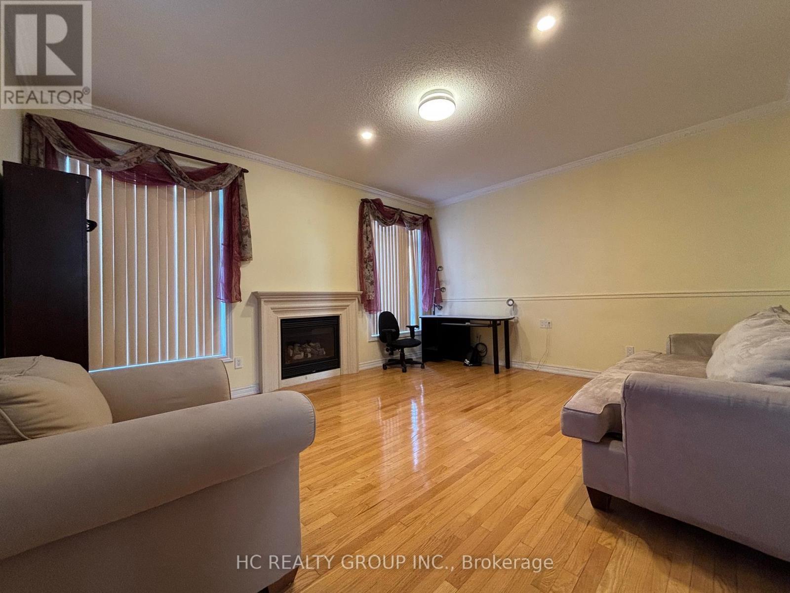 96 Morisot Avenue, Vaughan, ON - Indoor Photo Showing Living Room With Fireplace