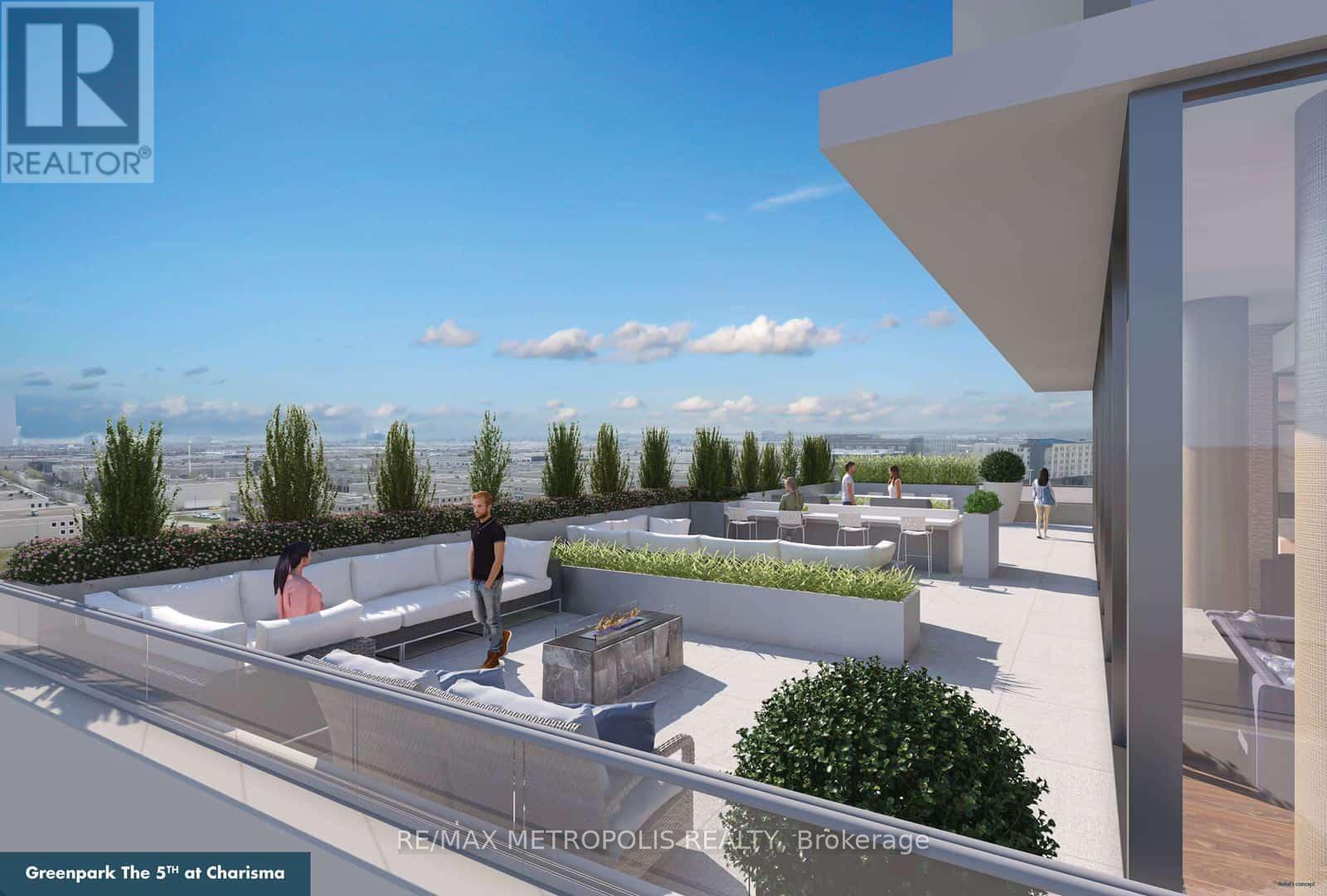 1711 - 27 Korda Gate, Vaughan, ON - Outdoor With View