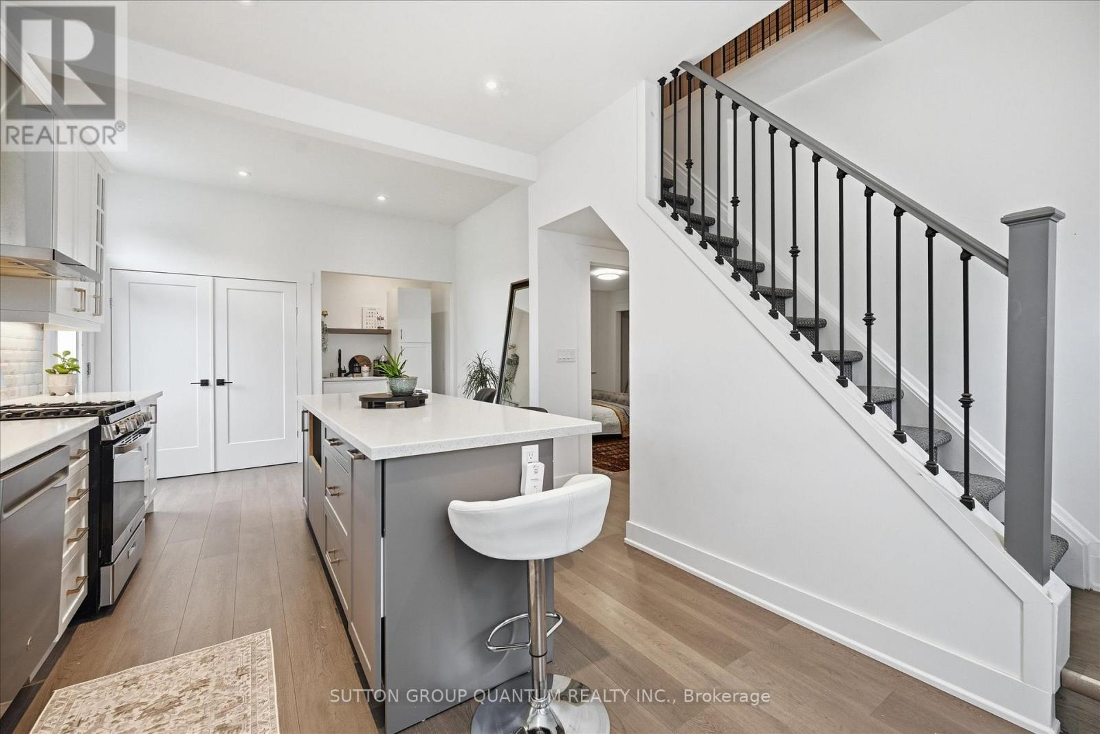 443 King William Street, Hamilton, ON - Indoor Photo Showing Kitchen With Upgraded Kitchen