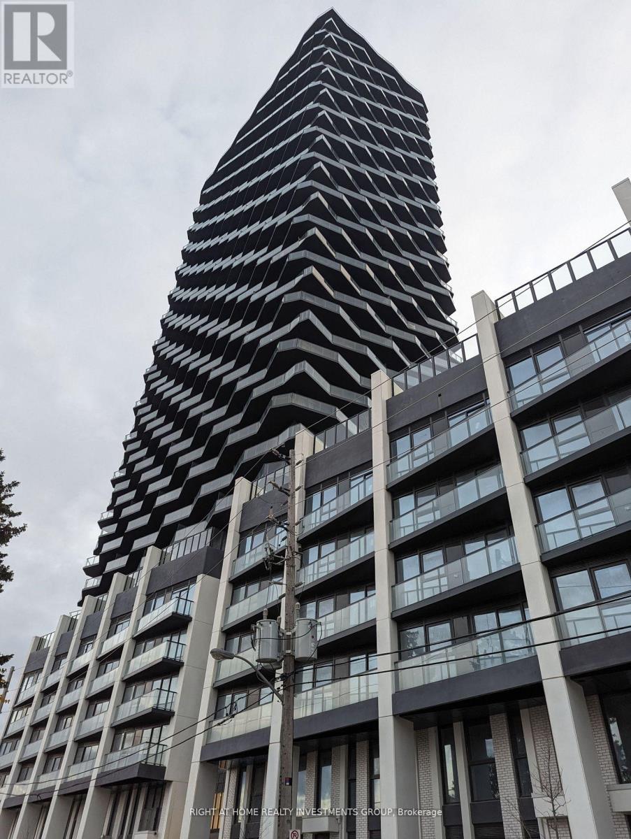 3005 - 36 Zorra Street, Toronto, ON - Outdoor With Balcony With Facade