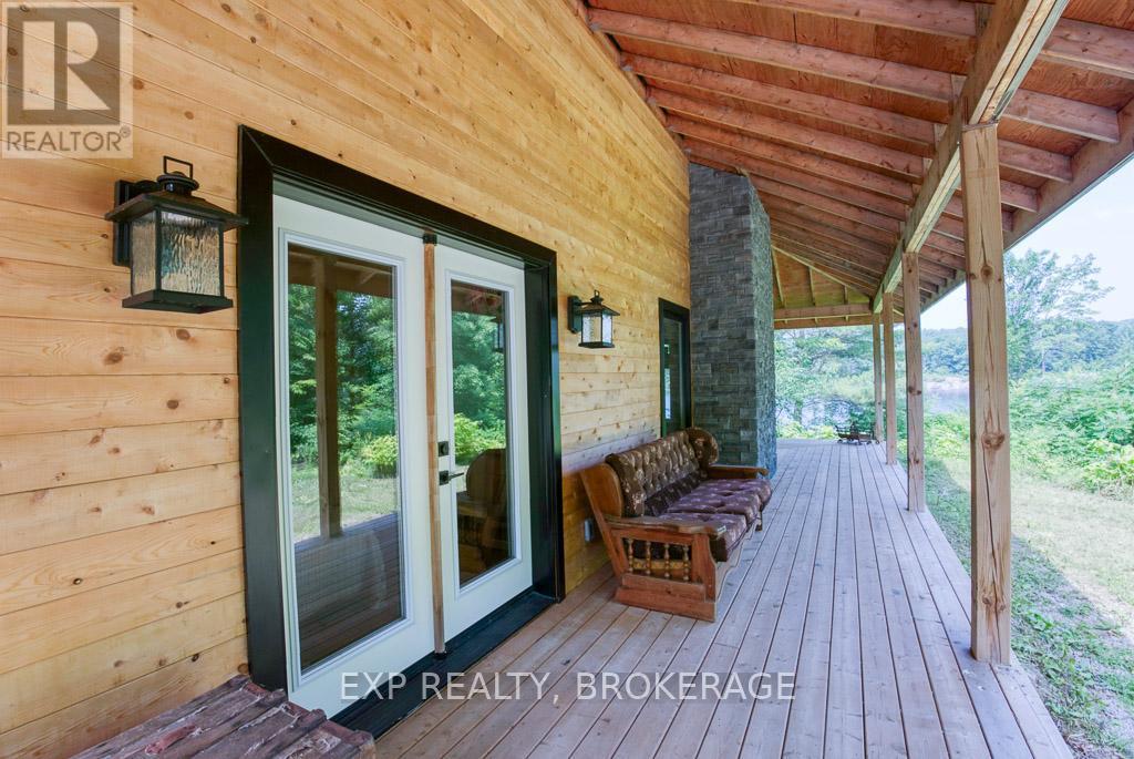 1249 Waters Edge Lane, Frontenac (Frontenac Centre), ON - Outdoor With Deck Patio Veranda With Exterior