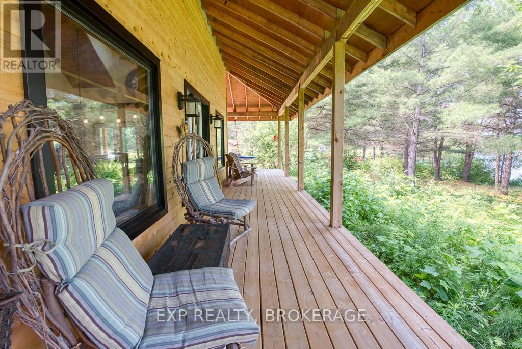 1249 Waters Edge Lane, Frontenac (Frontenac Centre), ON - Outdoor With Deck Patio Veranda With Exterior