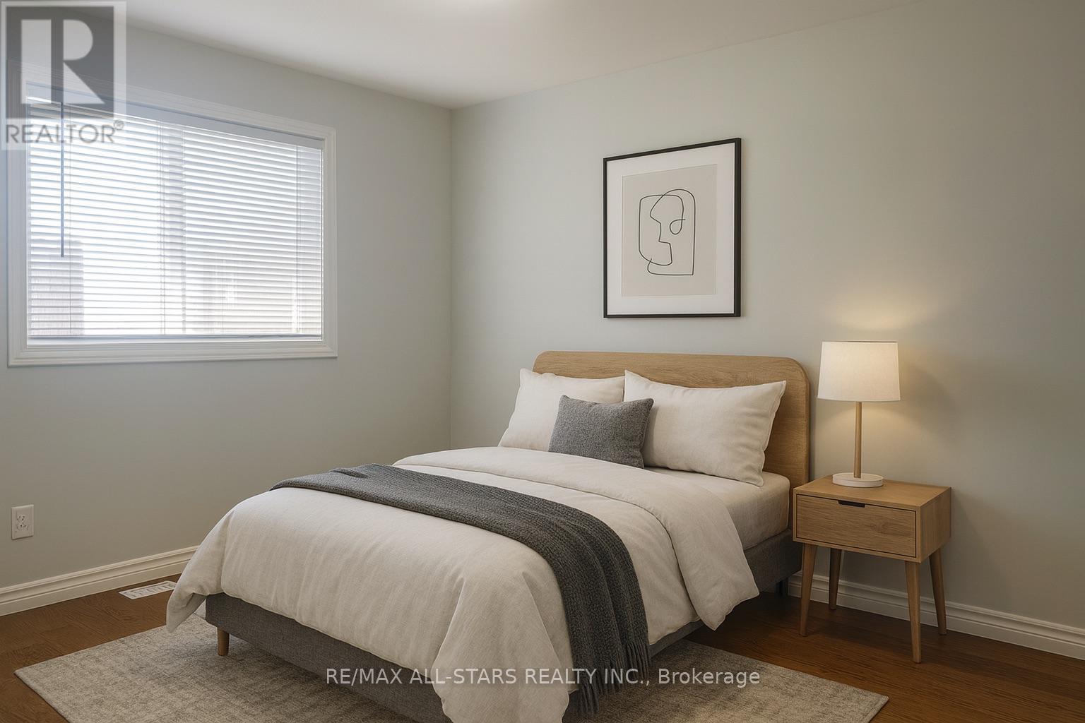 Staged Photo 2nd Bedroom - Main Floor - 39 Mcgibbon Boulevard, Kawartha Lakes (Lindsay), ON - Indoor Photo Showing Bedroom