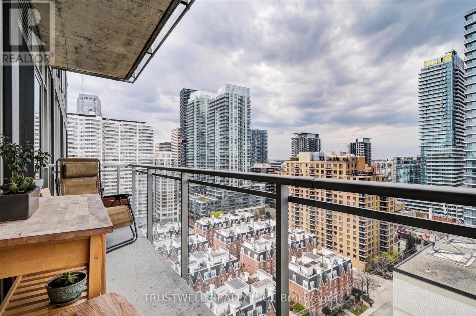 1611 - 83 Redpath Avenue, Toronto, ON - Outdoor With Balcony