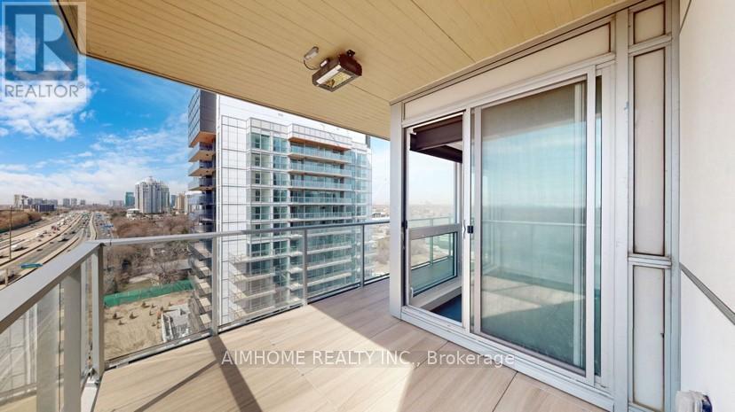 1506 - 27 Mcmahon Drive, Toronto, ON - Outdoor With Balcony With Exterior