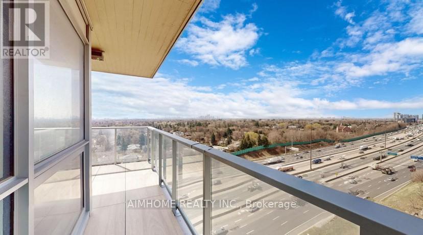 1506 - 27 Mcmahon Drive, Toronto, ON - Outdoor With Balcony With View With Exterior