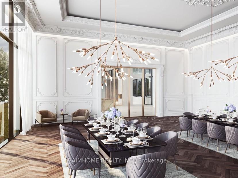 1506 - 27 Mcmahon Drive, Toronto, ON - Indoor Photo Showing Dining Room