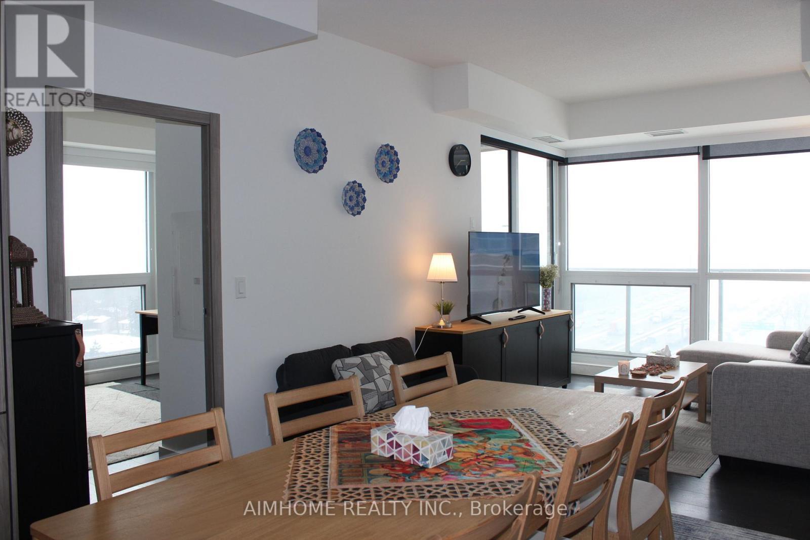 1506 - 27 Mcmahon Drive, Toronto, ON - Indoor Photo Showing Dining Room