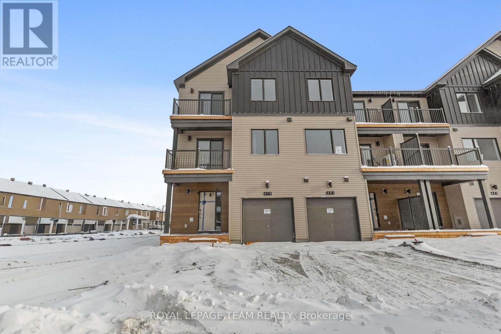 419 Mortar Terrace, Ottawa, ON - Outdoor With Balcony