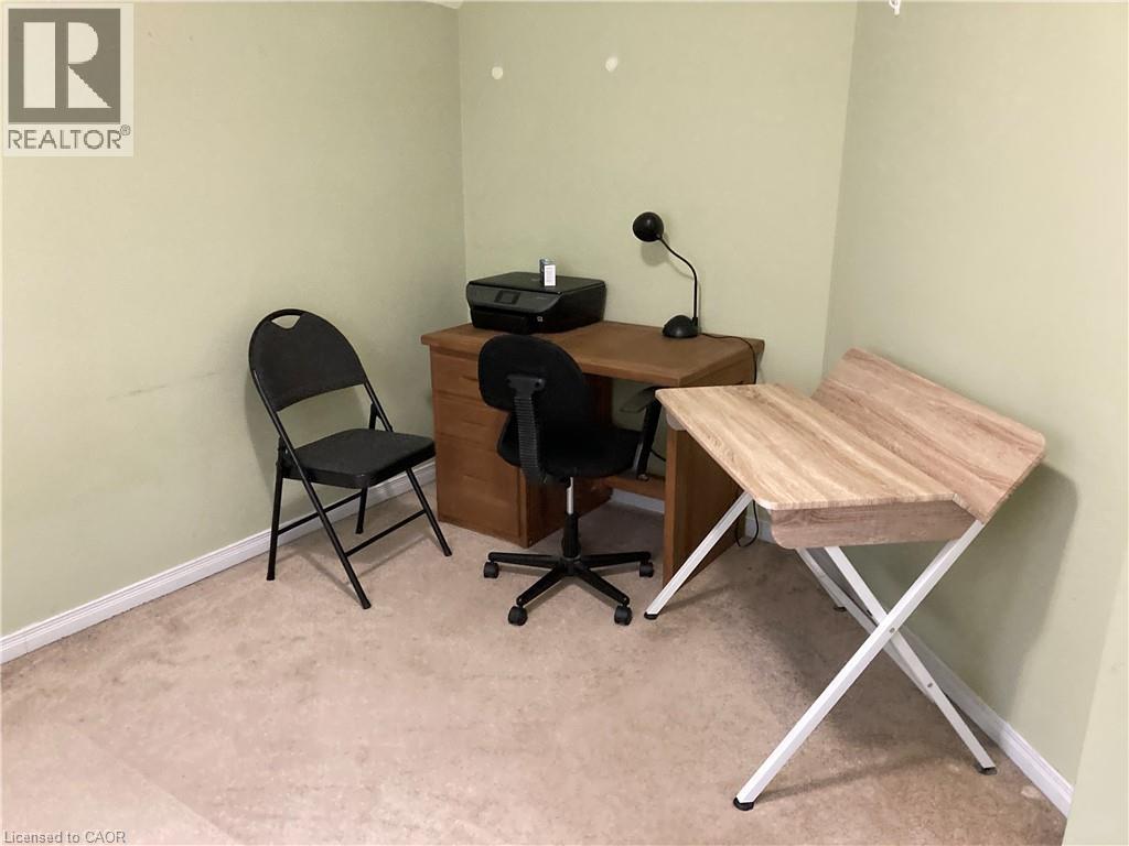Office space with baseboards and light carpet - 421 White Birch Avenue, Waterloo, ON - Indoor Photo Showing Office