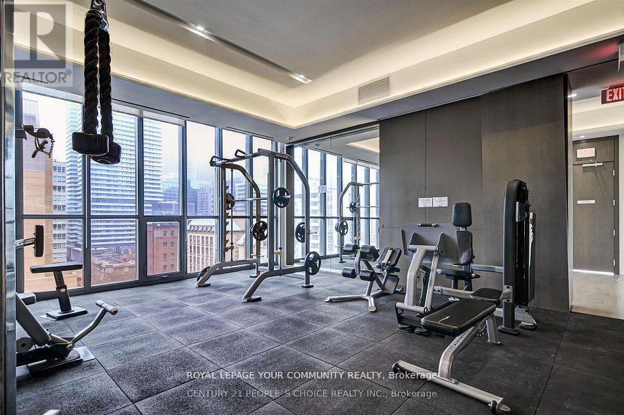 416 - 101 Charles Street E, Toronto, ON - Indoor Photo Showing Gym Room