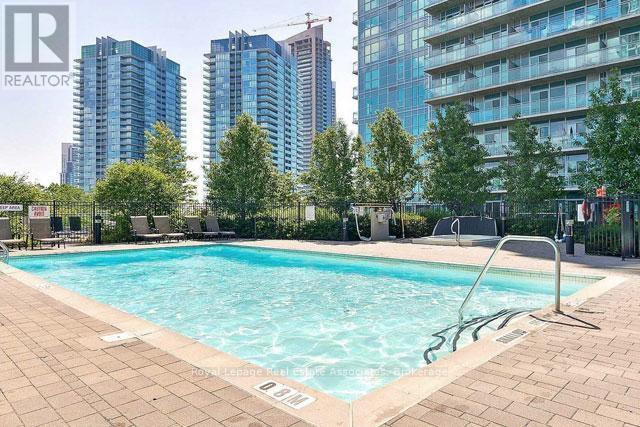 1601 - 155 Legion Road N, Toronto, ON - Outdoor With In Ground Pool