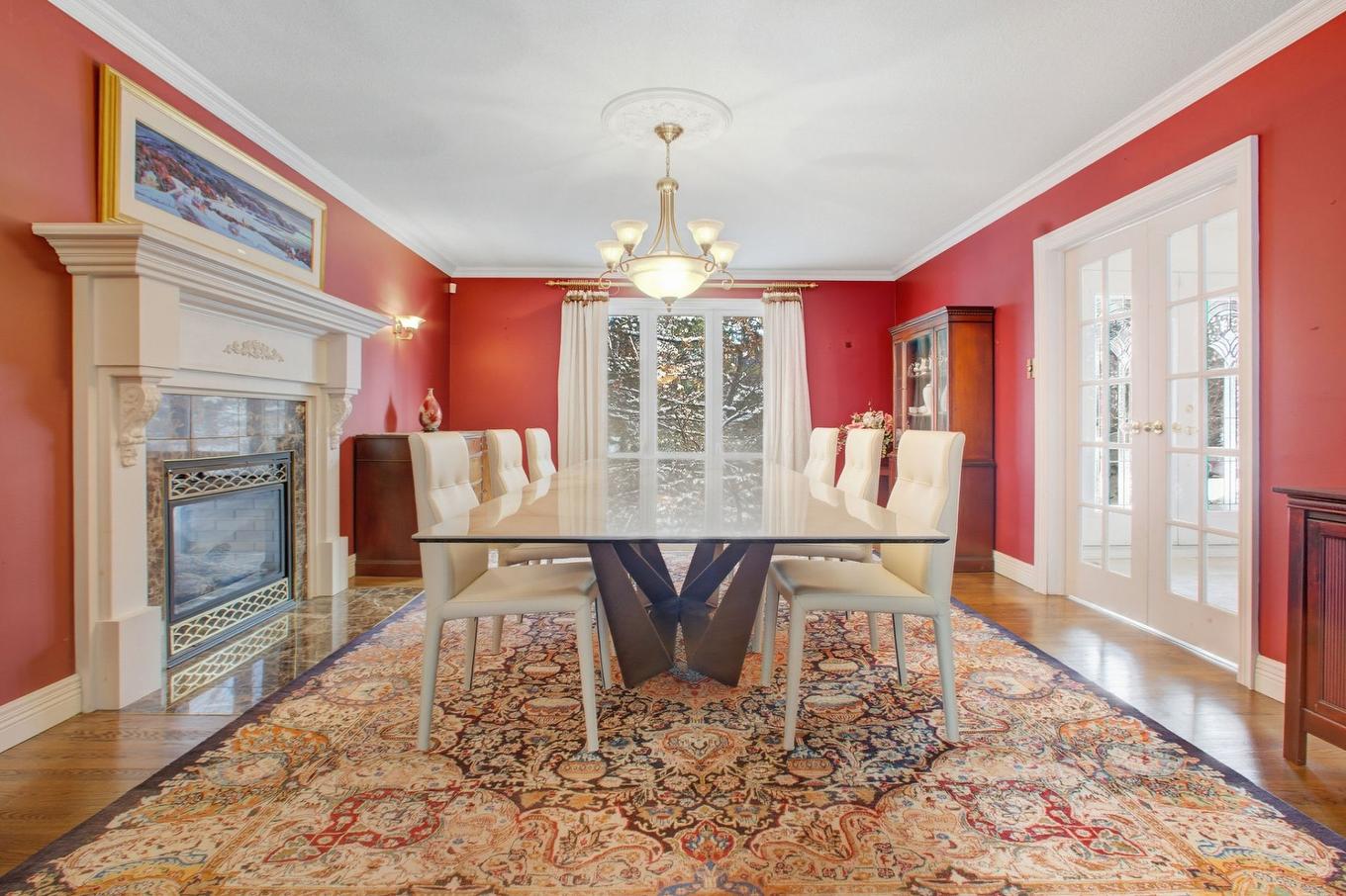 Salle à manger - 16 Rue De Biscaye, Gatineau (Aylmer), QC - Indoor With Fireplace