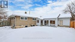 Backyard with inground pool -