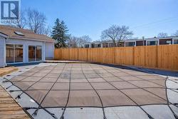 Rear yard -