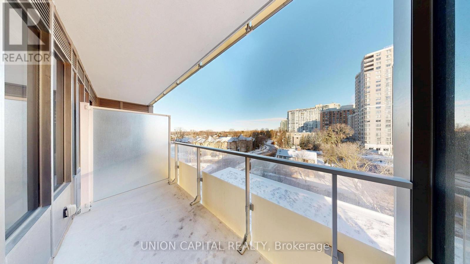 715 - 75 Canterbury Place, Toronto, ON - Outdoor With Balcony With View With Exterior