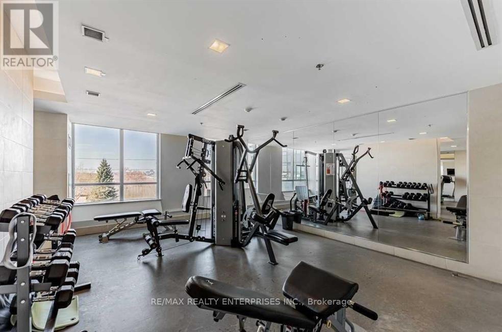 1508 - 1215 Bayly Street, Pickering, ON - Indoor Photo Showing Gym Room