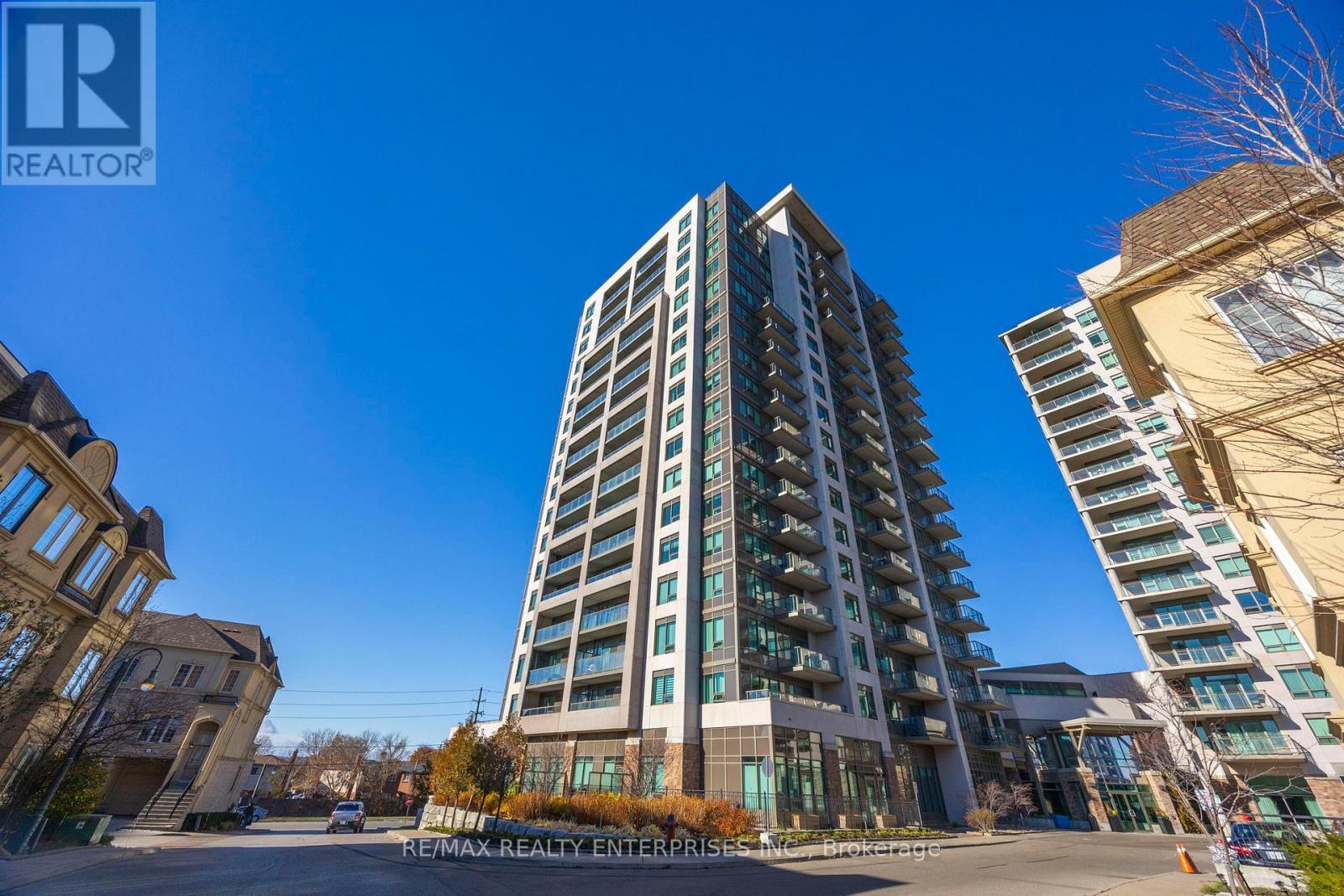 1508 - 1215 Bayly Street, Pickering, ON - Outdoor With Balcony With Facade