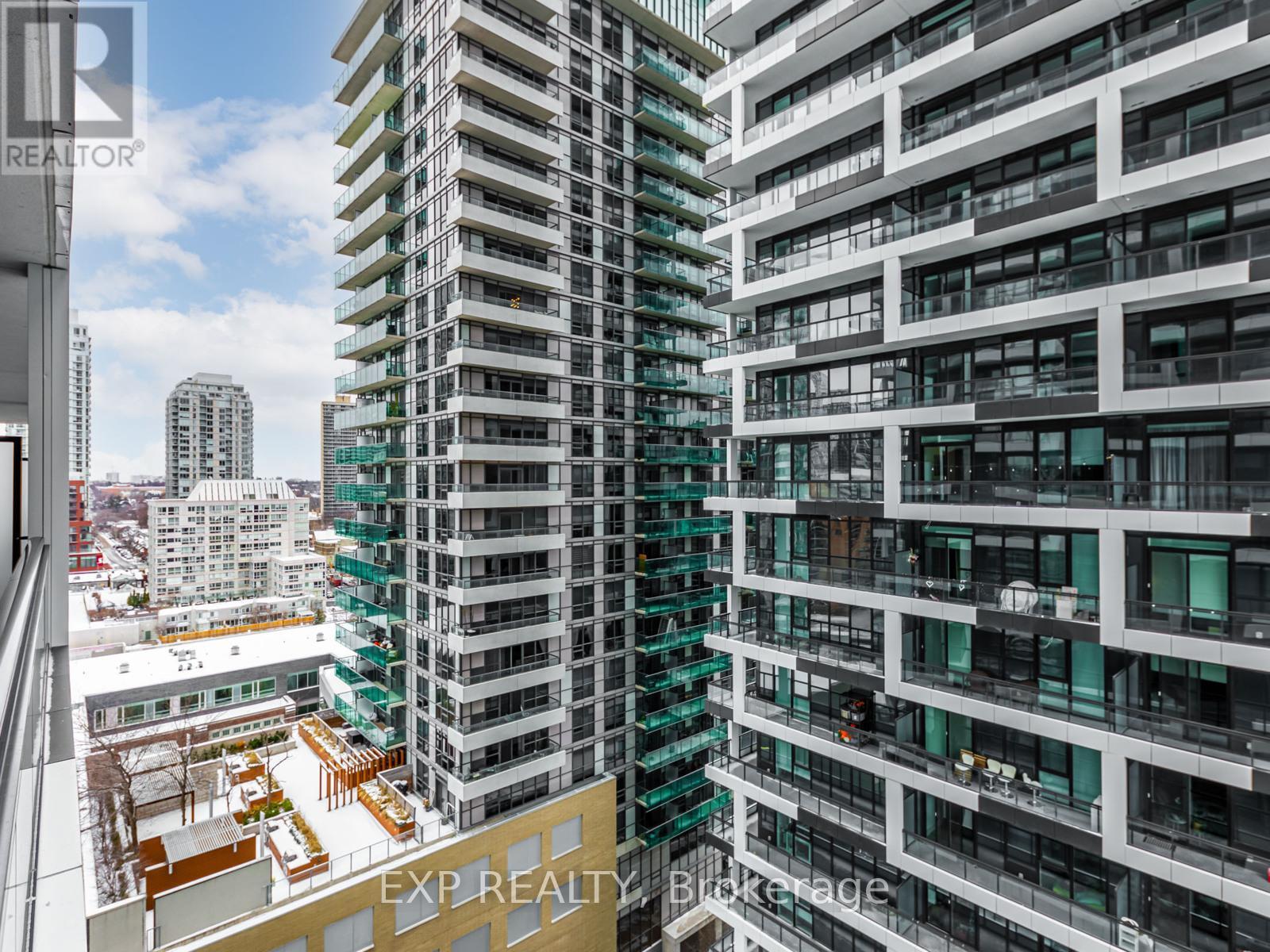 1402 - 65 Broadway Avenue, Toronto, ON - Outdoor With Facade